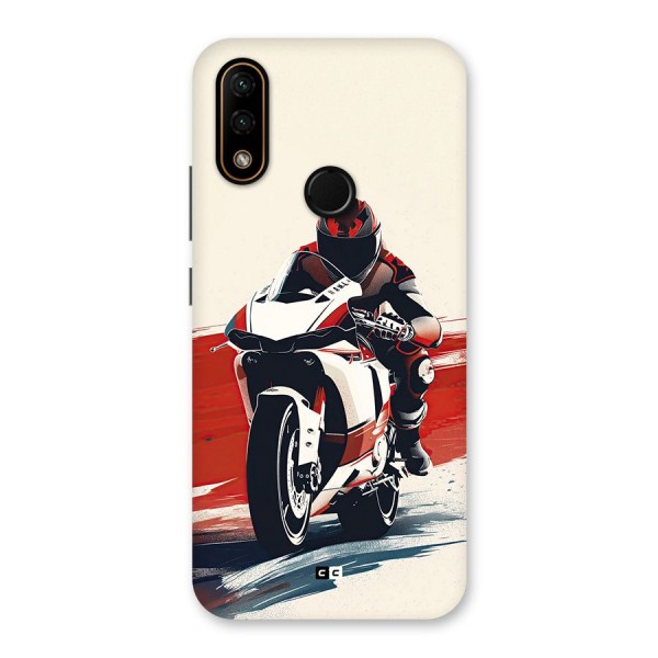 Motosport Rider Back Case for Lenovo A6 Note