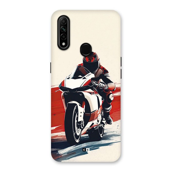 Motosport Rider Back Case for Oppo A31