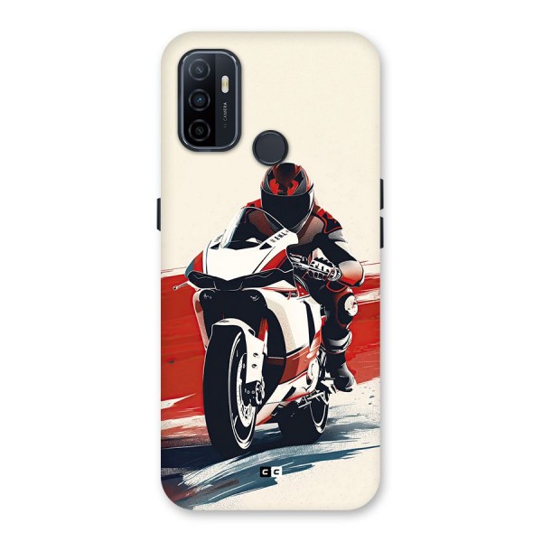 Motosport Rider Back Case for Oppo A33 (2020)