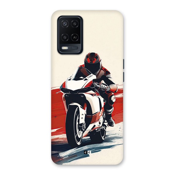 Motosport Rider Back Case for Oppo A54