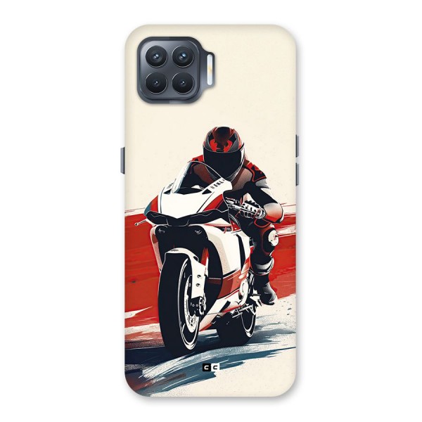 Motosport Rider Back Case for Oppo F17 Pro