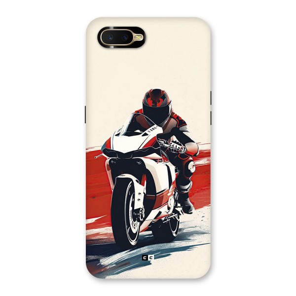 Motosport Rider Back Case for Oppo K1