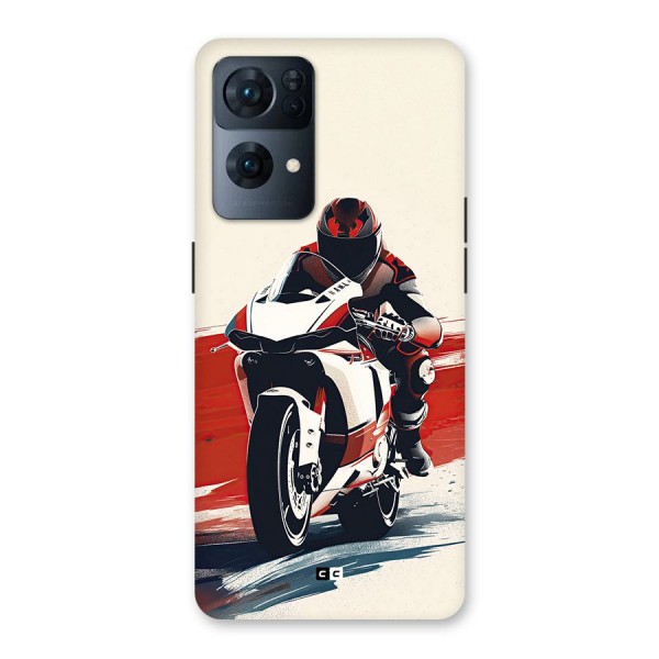 Motosport Rider Back Case for Oppo Reno7 Pro 5G