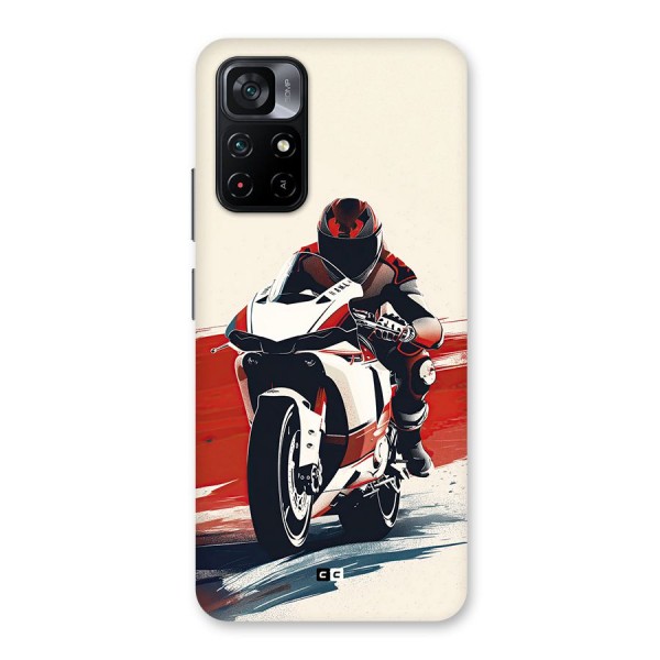 Motosport Rider Back Case for Poco M4 Pro 5G