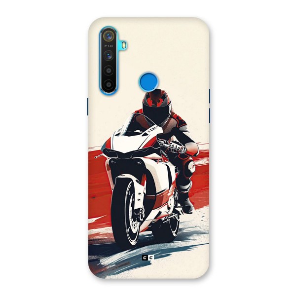 Motosport Rider Back Case for Realme 5s