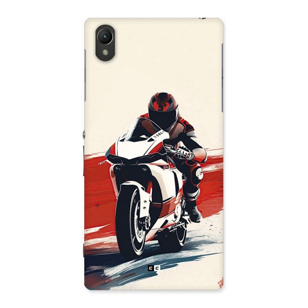 Motosport Rider Back Case for Xperia Z1