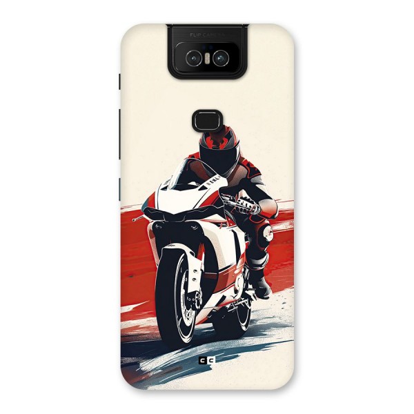 Motosport Rider Back Case for Zenfone 6z