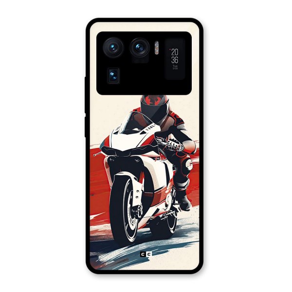 Motosport Rider Glass Back Case for Mi 11 Ultra