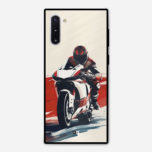 Motosport Rider Metal Back Case for Galaxy Note 10