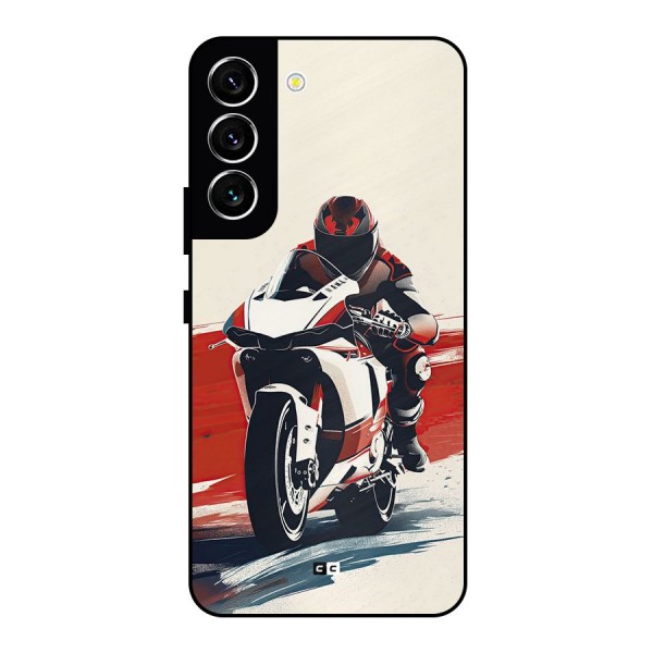 Motosport Rider Metal Back Case for Galaxy S22 5G