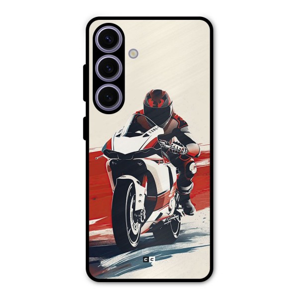 Motosport Rider Metal Back Case for Galaxy S24