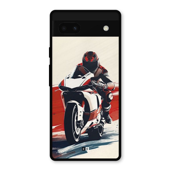 Motosport Rider Metal Back Case for Google Pixel 6a