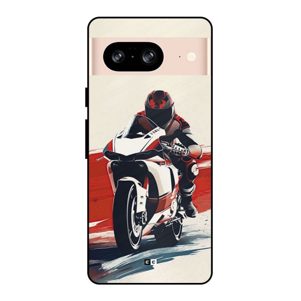 Motosport Rider Metal Back Case for Google Pixel 8