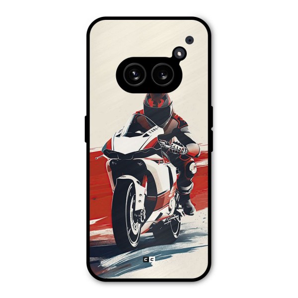 Motosport Rider Metal Back Case for Nothing Phone 2a