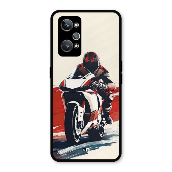 Motosport Rider Metal Back Case for Realme GT 2