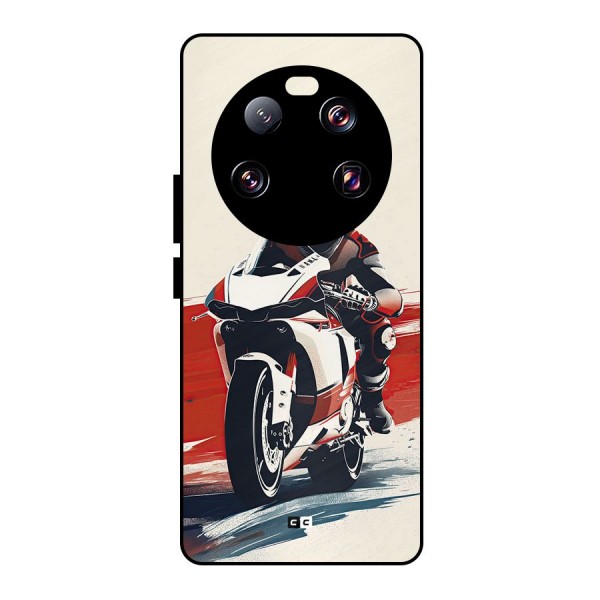 Motosport Rider Metal Back Case for Xiaomi 13 Ultra