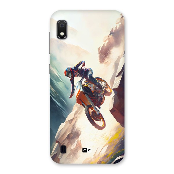 Mountain Biker Back Case for Galaxy A10