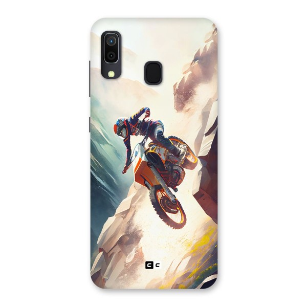 Mountain Biker Back Case for Galaxy A30