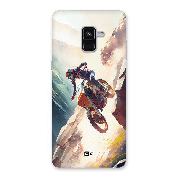 Mountain Biker Back Case for Galaxy A8 Plus