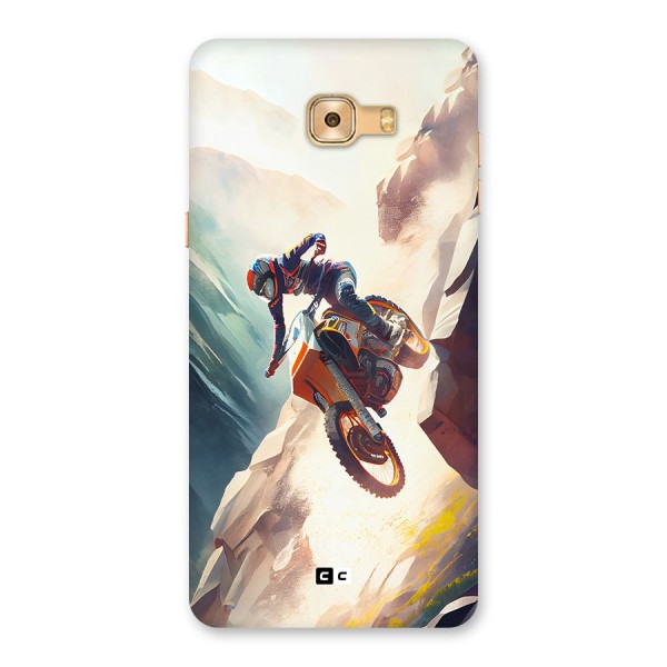 Mountain Biker Back Case for Galaxy C9 Pro