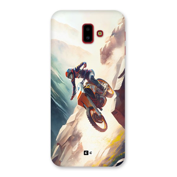 Mountain Biker Back Case for Galaxy J6 Plus