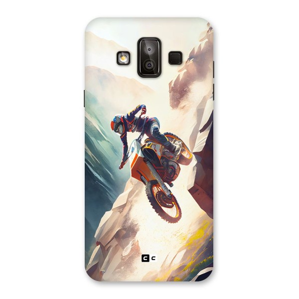 Mountain Biker Back Case for Galaxy J7 Duo