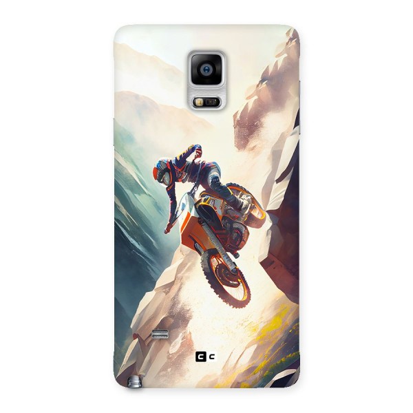 Mountain Biker Back Case for Galaxy Note 4