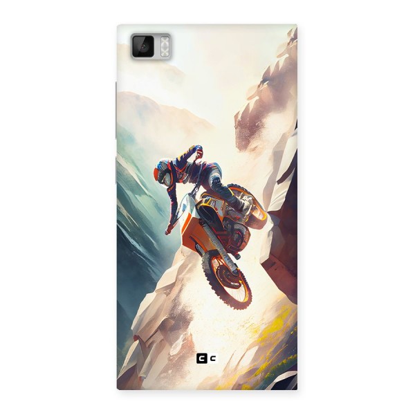 Mountain Biker Back Case for Mi3