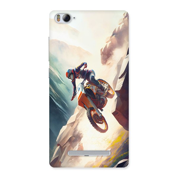 Mountain Biker Back Case for Mi4i