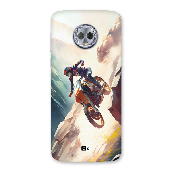 Mountain Biker Back Case for Moto G6