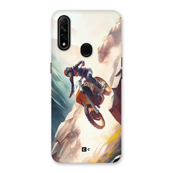 Mountain Biker Back Case for Oppo A31