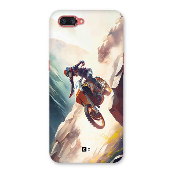 Mountain Biker Back Case for Oppo A3s