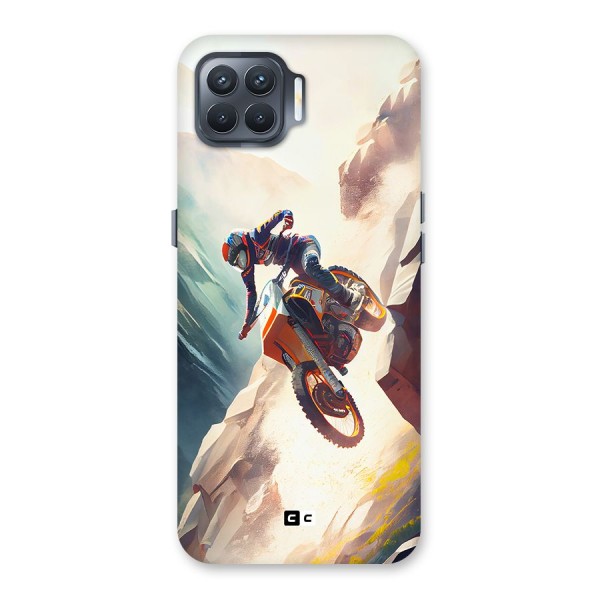 Mountain Biker Back Case for Oppo F17 Pro