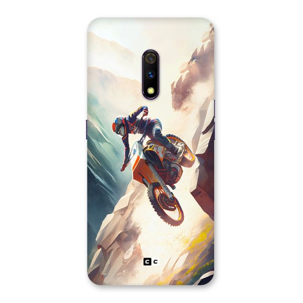 Mountain Biker Back Case for Realme X