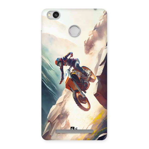 Mountain Biker Back Case for Redmi 3S Prime