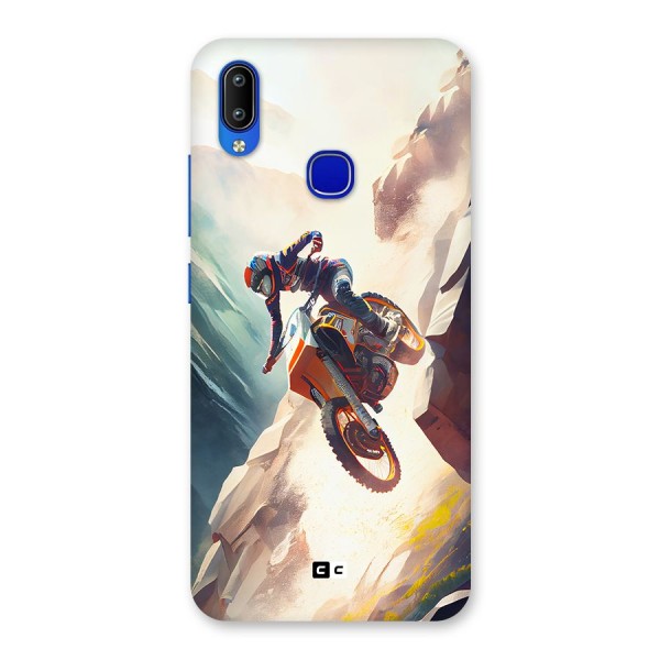 Mountain Biker Back Case for Vivo Y91