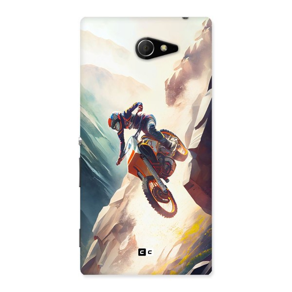 Mountain Biker Back Case for Xperia M2