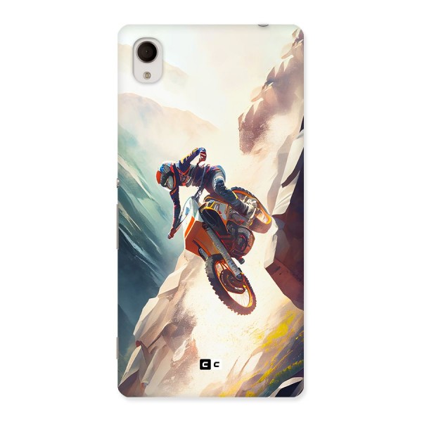 Mountain Biker Back Case for Xperia M4 Aqua