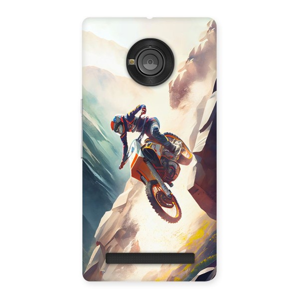 Mountain Biker Back Case for Yuphoria