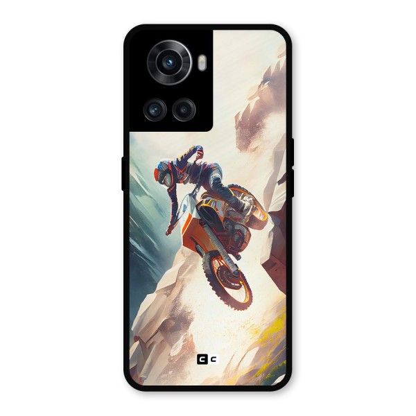 Mountain Biker Metal Back Case for OnePlus 10R