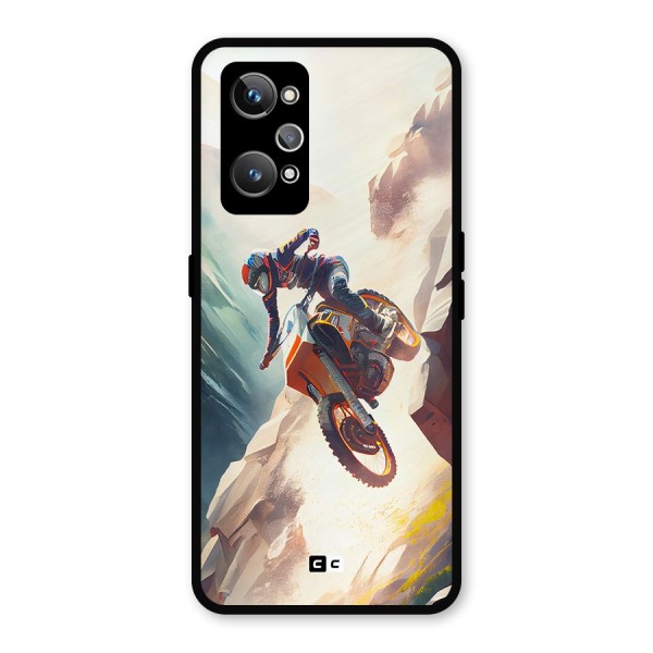 Mountain Biker Metal Back Case for Realme GT 2