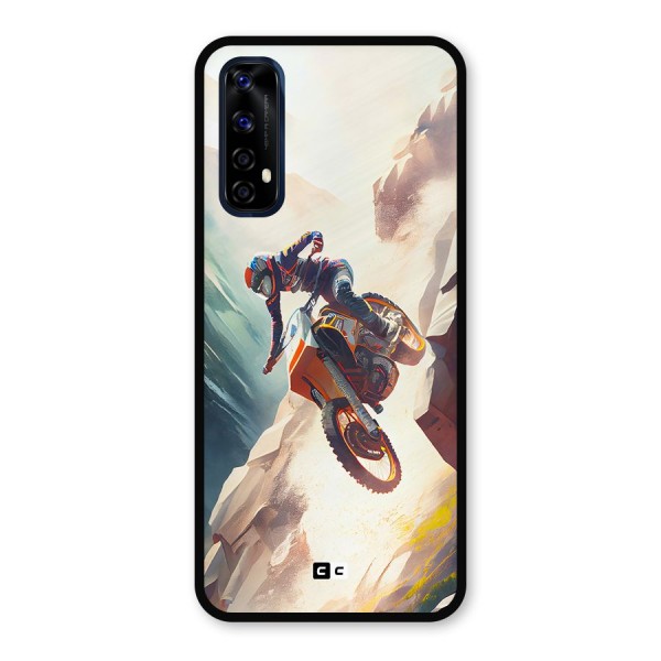 Mountain Biker Metal Back Case for Realme Narzo 20 Pro