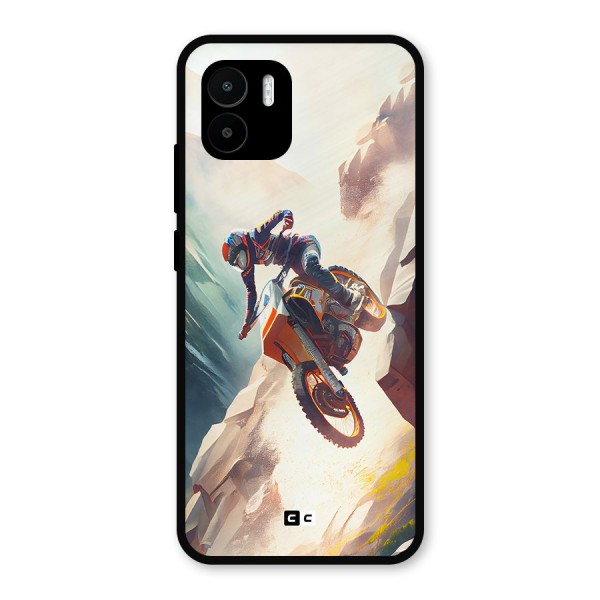 Mountain Biker Metal Back Case for Redmi A1