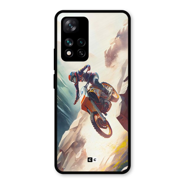 Mountain Biker Metal Back Case for Xiaomi 11i Hypercharge 5G