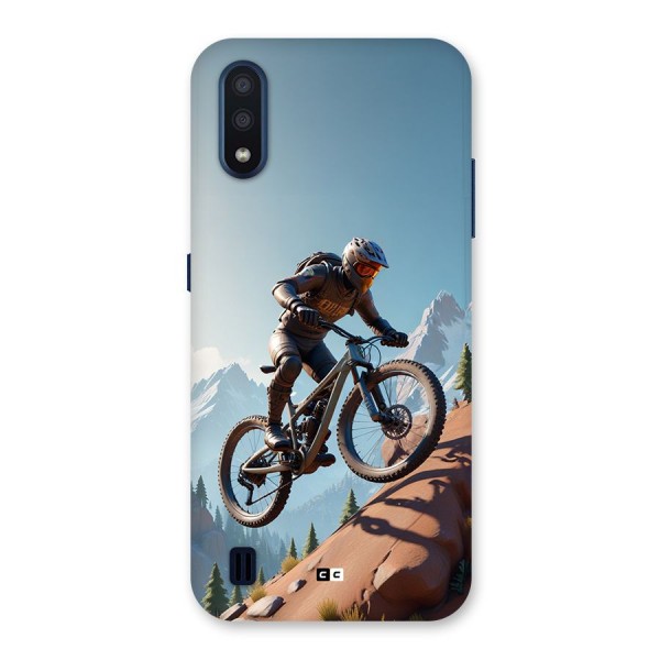 Mountain Rider Back Case for Galaxy M01