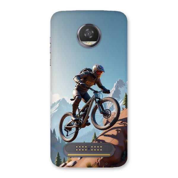 Mountain Rider Back Case for Moto Z2 Play