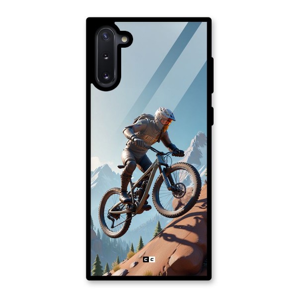 Mountain Rider Glass Back Case for Galaxy Note 10