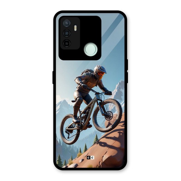 Mountain Rider Glass Back Case for Oppo A53