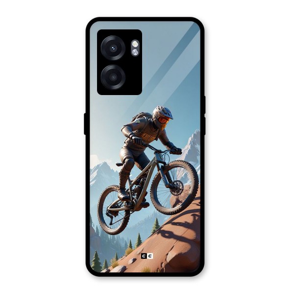 Mountain Rider Glass Back Case for Oppo K10 (5G)