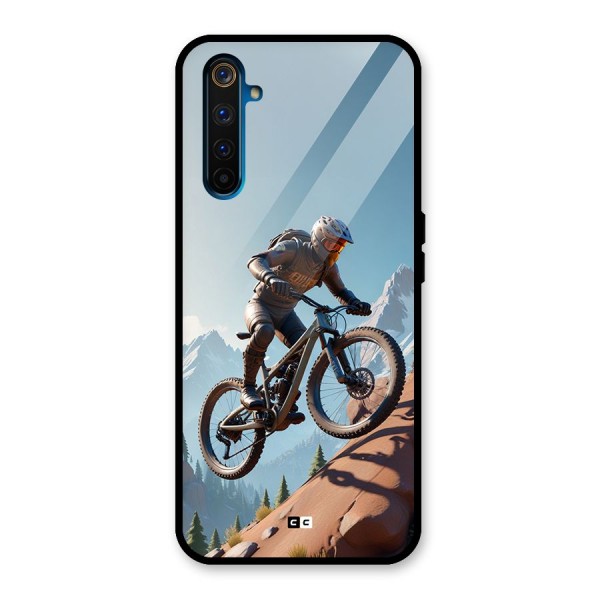 Mountain Rider Glass Back Case for Realme 6 Pro